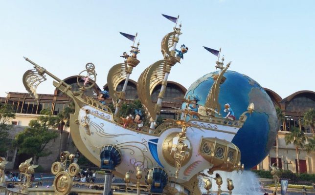 ディズニーシー・ウィッシュの船